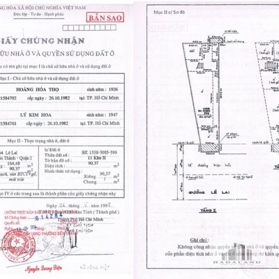 NHÀ PHỐ QUẬN 1-NP01